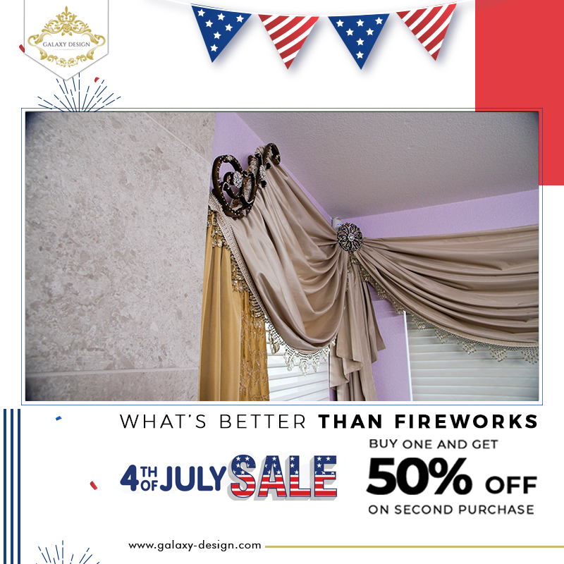 GalaxyDesign100's tweet photo. #GalaxyDesign is offering a stunning discount of 50% on every second item you buy after buying the first one. Don’t miss out on the chance!
Call us at +1 213-624-2120, or you can mail us at info@galaxy-design.com.
#sale #curtain #4thofJuly #independencedaysale #curtains https://t.co/1tlfJKejSU