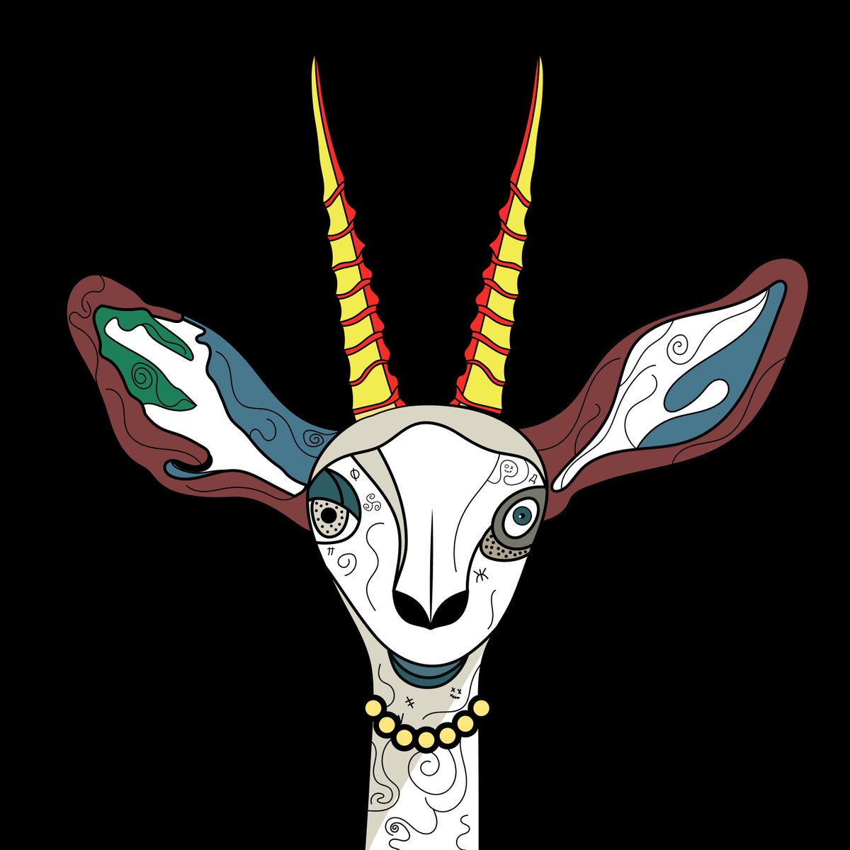 CursedDeer's tweet photo. Cursed Deer #602🔥 🦌🥰
Cursed deer are unique drawings that have no analogues that are completely built from the imagination 
OpenSea : 🦌🔗🥰
https://t.co/h8z1iUG4Zs………

#NFTGiveaway #Nfts #nft #NFTdrop #nftart #NFTProject #OpenSeaNFT
 #nftopensea #NFTartwork

#NFTCommunity https://t.co/9t1WfqZfG7