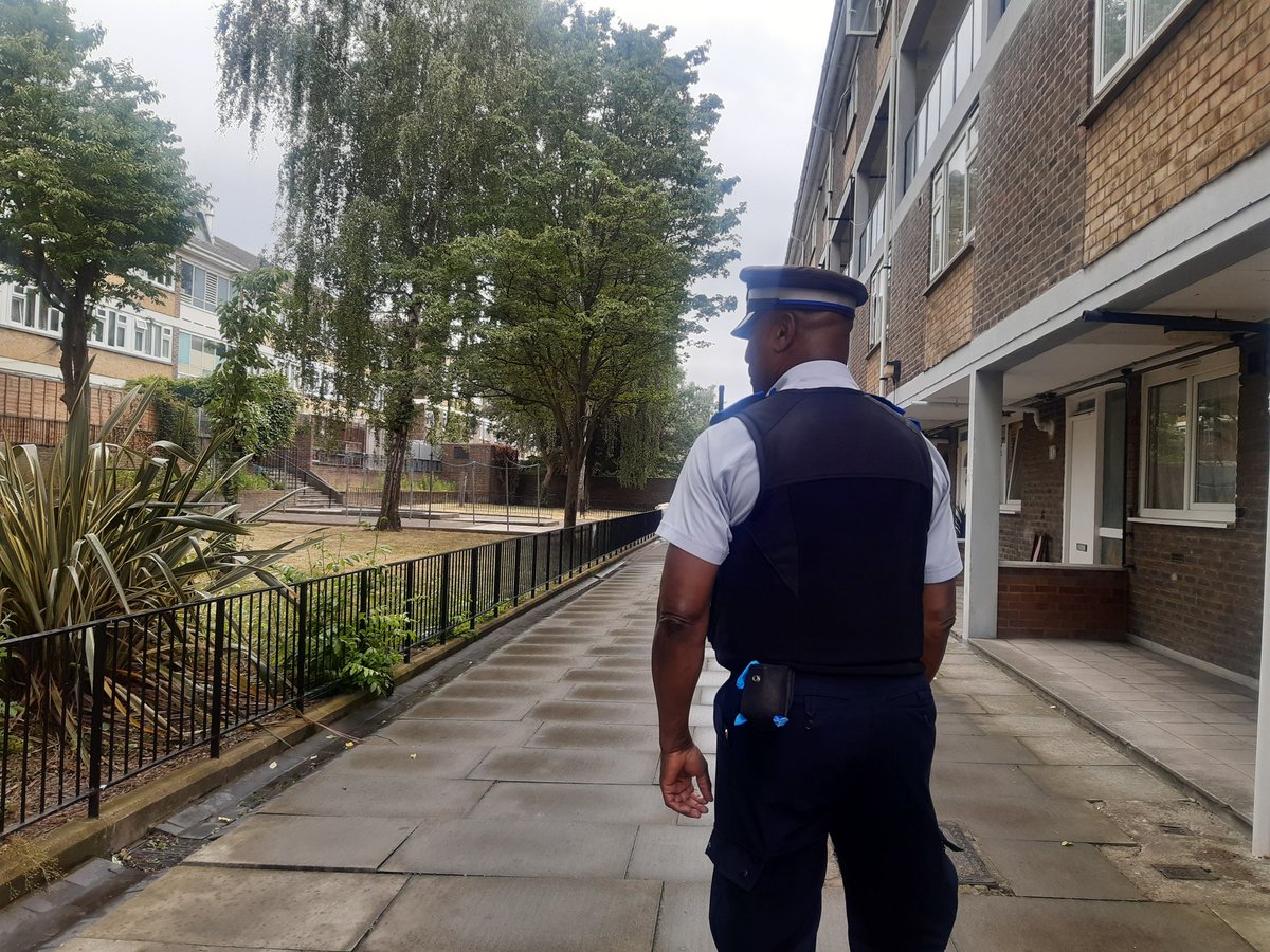 The team have been out on patrol across the ward again today.