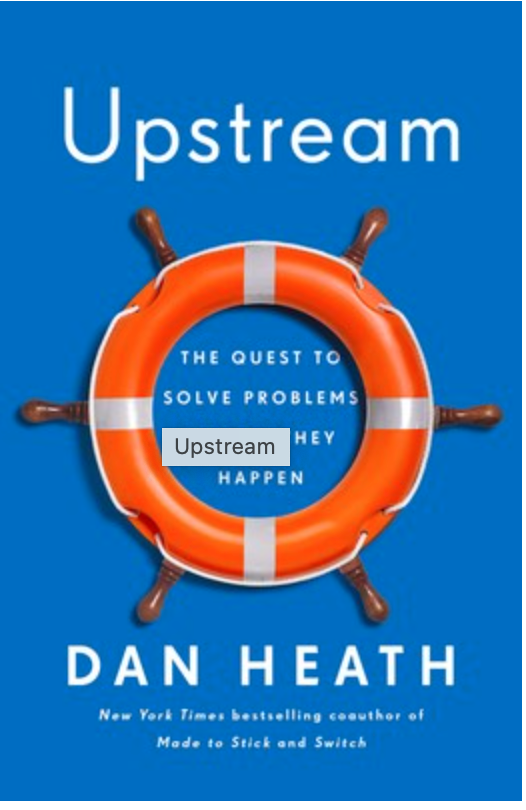 A1: A favorite leadership book is Upstream: How to Solve Problems Before They Happen by 
Dan Heath. Thanks for the recommendation @ahsd25supt! #ASuperWeek