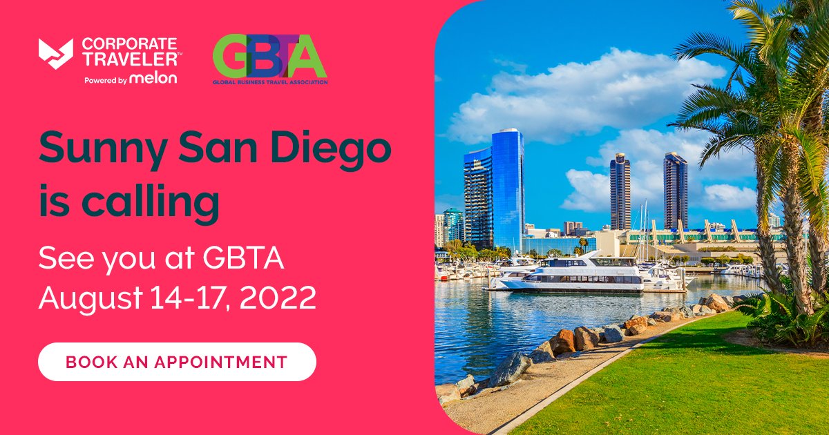 Meet us at <a href="/GlobalBTA/">GBTA</a> this year! Pre-book an appointment and relax with one of our in-booth masseuses. Ah-mazing! Book your demo today   okt.to/IMV3Ng

#GBTA #MeetMelon #GBTA2022 #SanDiego