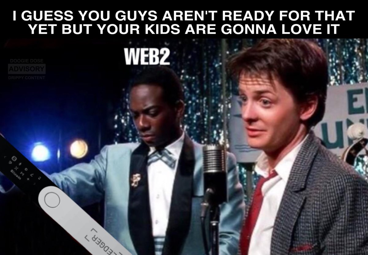 We early. #nft #NFTCommunity #nftmemes #Memes #cryptocurrecy #backtothefuture #ledger #web3 #web2