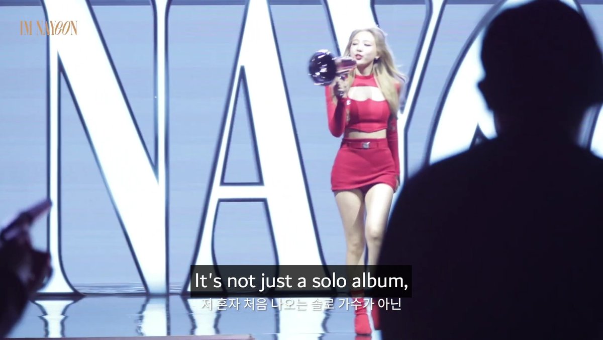 jypesmyoui's tweet photo. nayeon: "it's not just a solo album, but the first solo album by TWICE" https://t.co/rFxkTFww42
