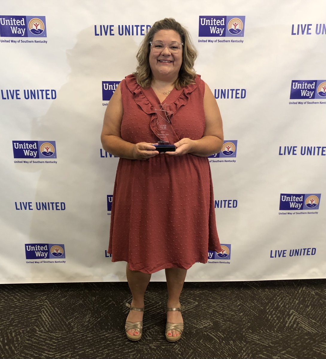 Congratulations to Jennie Gamble for winning the Shooting Star Award from <a href="/UnitedWaySOKY/">United Way SOKY</a>! After the December tornadoes, Jennie rushed to help students and their families despite her home and property being extensively damaged. #TeamWCPS <a href="/bristowelem/">Bristow Elementary</a> <a href="/RobClayton10/">Rob Clayton</a> (2/2)