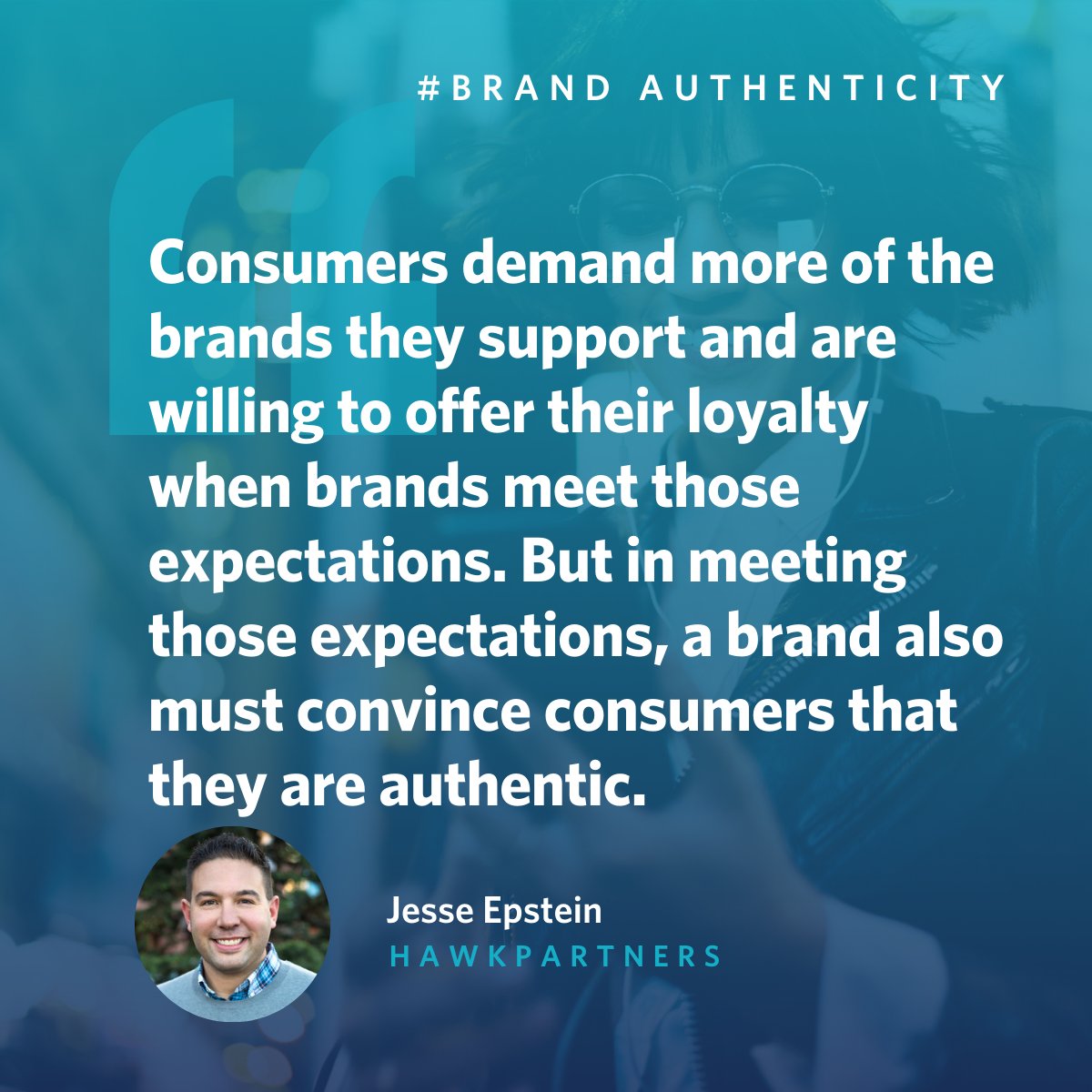HawkPartners's tweet photo. Do your Brand’s actions align with their words? Jesse Epstein shares how brands can excel by embodying 6 key pillars that make them truly authentic. 
Read more to learn what these pillars are and how they can be used to evaluate your brand’s authenticity: https://t.co/LSsYHak3pw https://t.co/tvssDU7ZnE