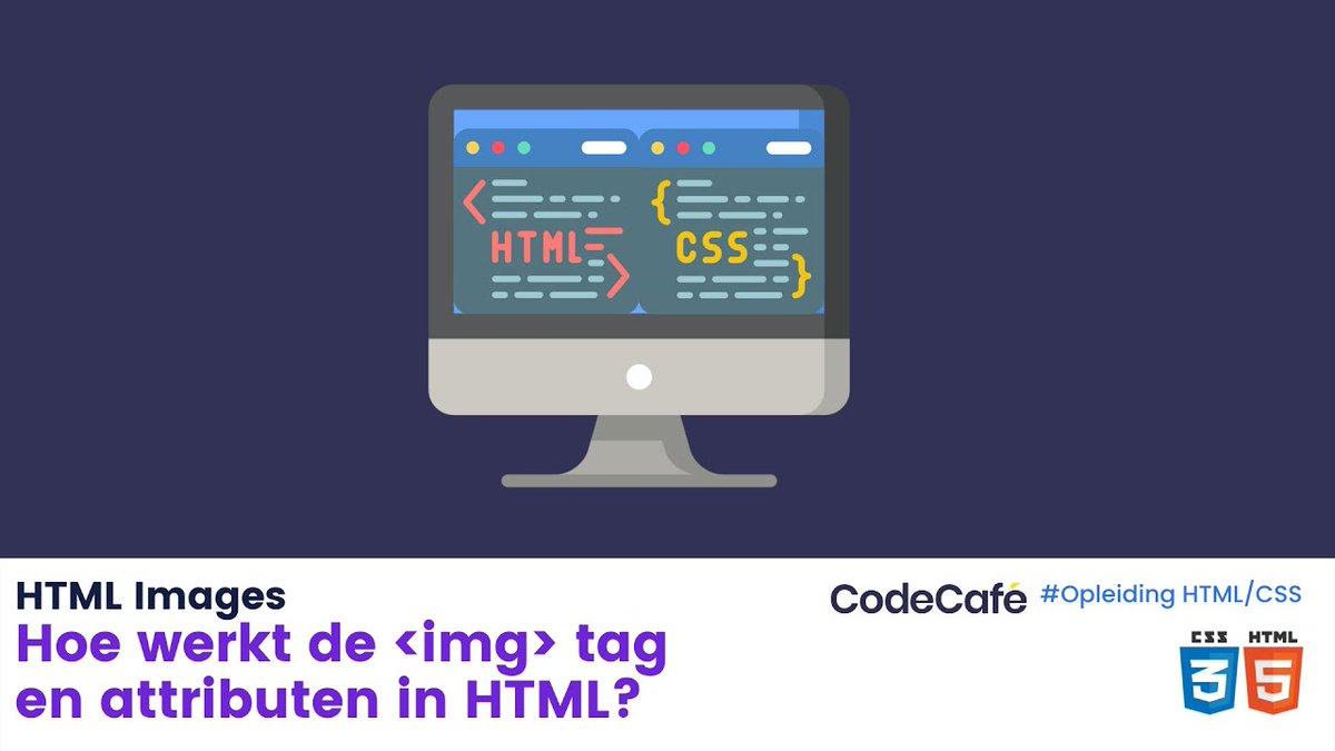 HetCodeCafe's tweet image. Nieuwe video: Hoe werken de image tag en attributen in HTML? - HTML &amp;amp; CSS opleiding voor beginners. zpr.io/i4Re6AkEcHd8
