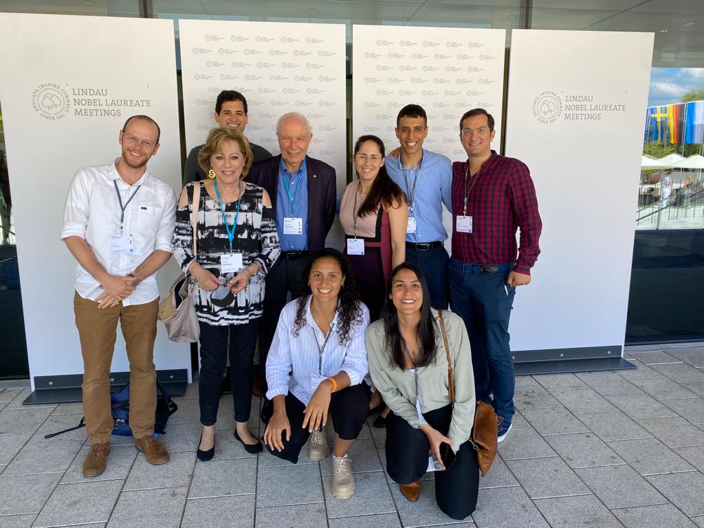HilaHonig's tweet photo. The Israeli delegation 🇮🇱 @lindaunobel #LINO22 

@BarIlanU @TelAvivUni @bengurionu @TechnionLive @HebrewU @WeizmannScience https://t.co/tv2cM8arO6