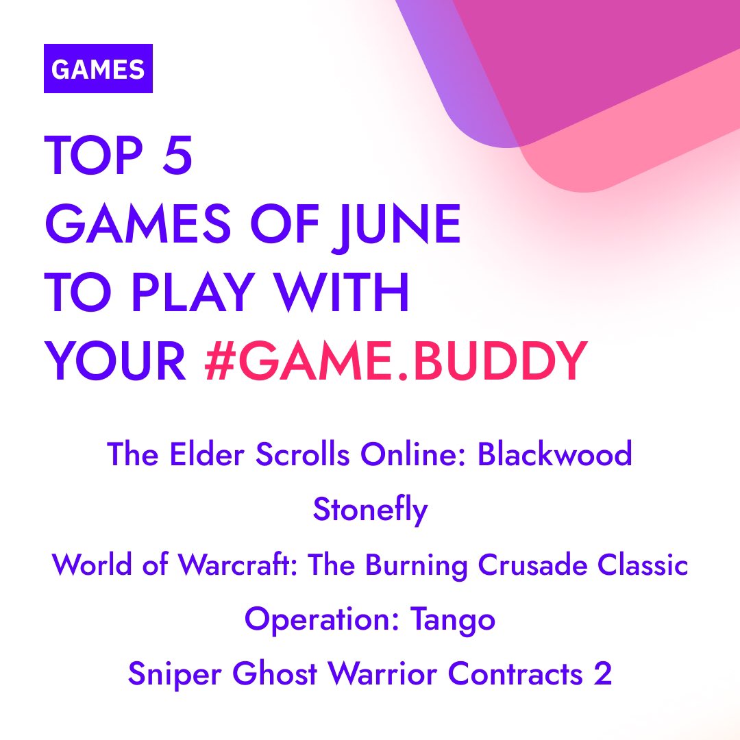 hibuddy_app's tweet photo. June is over but game is always on. #hibuddy #game #gamebuddy https://t.co/eTRGrihoU5