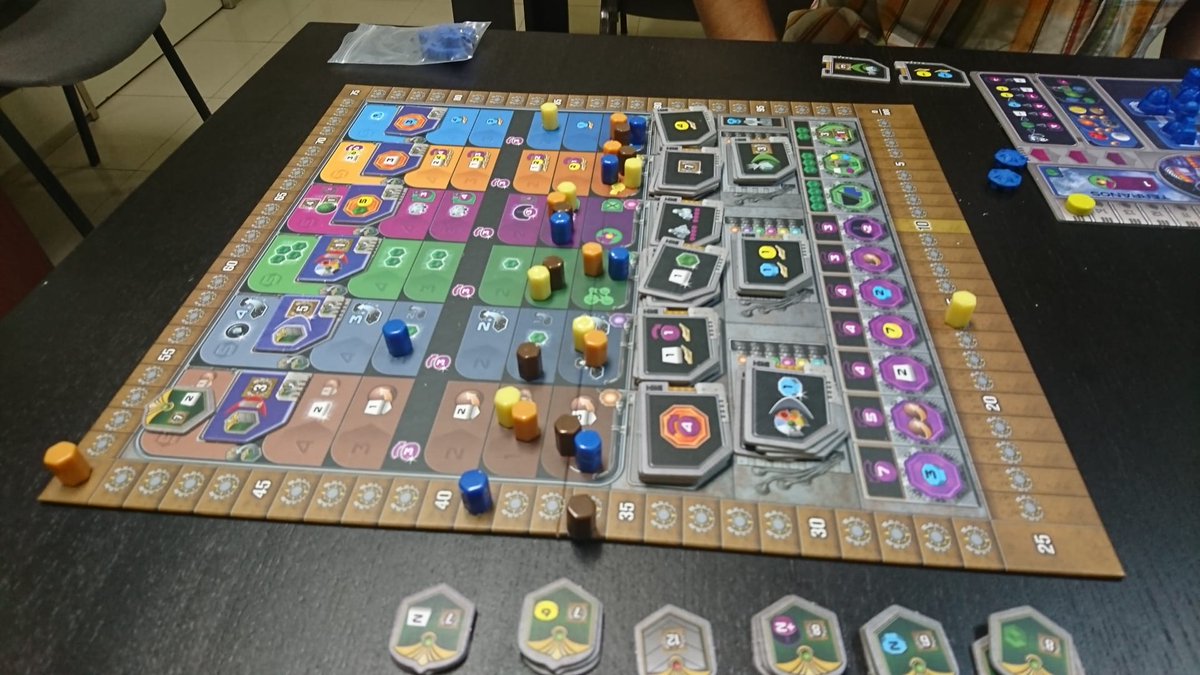ClubDreadnought's tweet photo. Siempre está bien jugar un Gaia Proyect, así pasamos una calurosa tarde de verano. 😀
Contacta por MP si te apetece conocernos y pasar un buen rato. 😏
#clubdreadnought #juegosdemesa #boardgames #gaiaproyect https://t.co/khibjtI5a4