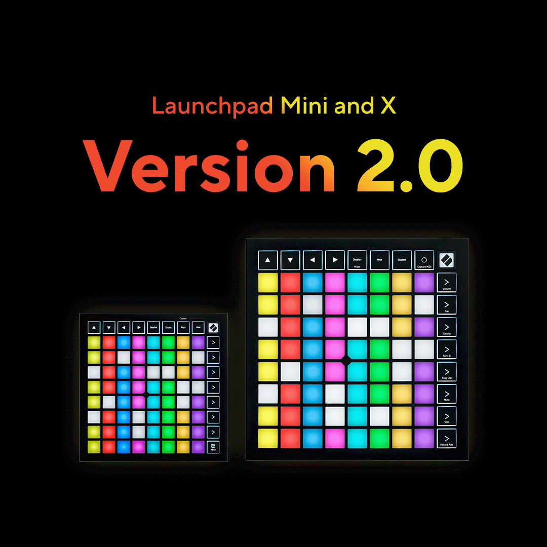 WeAreNovation's tweet image. Introducing Launchpad Mini and X Firmware Update v2.0.

Firmware version 2.0 brings more customisation and countless new options to Launchpad Mini and Launchpad X.

More info via link - bit.ly/LaunchpadMini_…

#WeAreNovation #NovationLaunchpad #LaunchpadMini #LaunchpadX