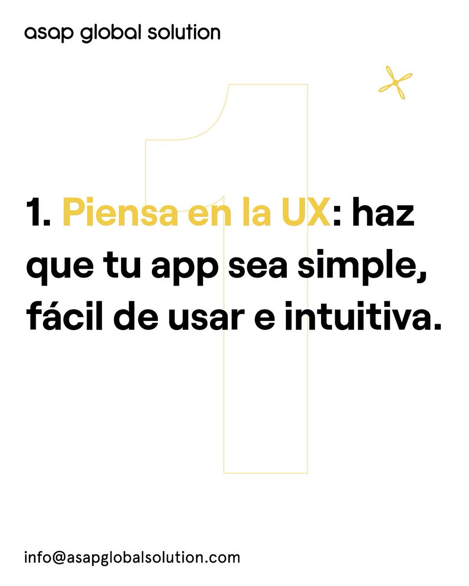 asapglobal10's tweet photo. 📲 ¡Desarrolla la app perfecta con estos 3 tips! 💡

📩 ¿Un poco lioso? Déjanoslo a nosotros y haznos tu consulta en info@asapglobalsolution.com

#MarketingDigital #DesarrolloApp #ASAPGlobalSolution #ConsultoríaDigital #PlanesdeMarketing #Madrid https://t.co/oIHqiD9P1b