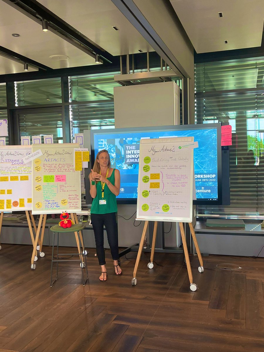 Happening Now at <a href="/AccentureDACH/">Accenture DACH</a> in Munich 🇩🇪: after a long day of training on scaling their organizations and on tackling challenges, #iiaward recipients are practicing their pitches for tomorrow’s meeting with <a href="/BMWGroup/">BMW Group</a>  managers! <a href="/UNAOC/">UNAOC - United Nations Alliance of Civilizations</a>