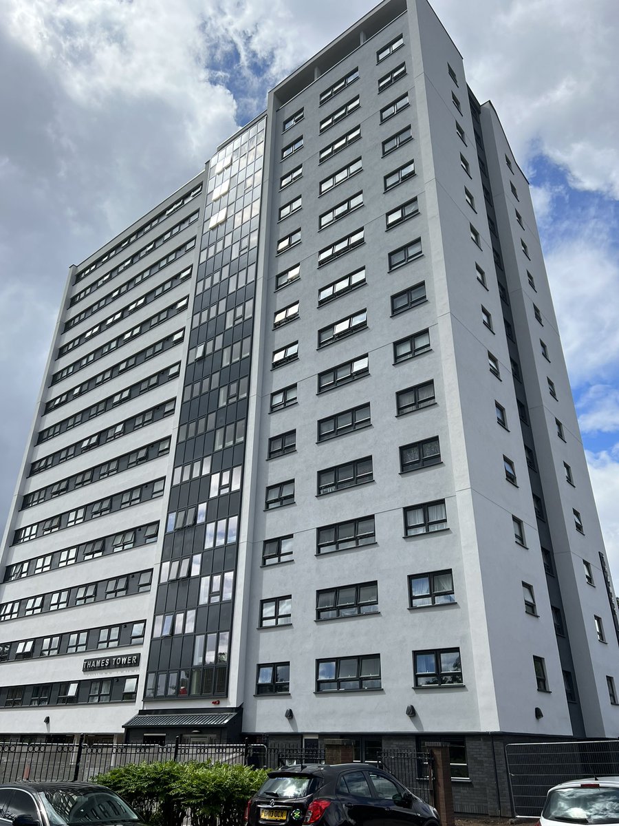 We also stopped by at Severn, Thames and Medway towers, three recently completed high rise blocks for <a href="/WatesGroup/">Wates Group</a> using <a href="/StoLtd/">Sto Ltd</a> mineral wool ewi system