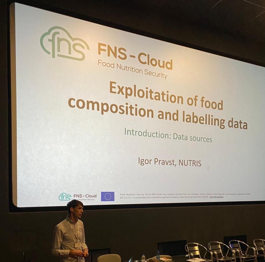 Predstavitev našega delovnega paketa v sklopu projekta @FNSCloudEU 
#foodlabelling
#foodreformulation
#FNScloud
#Horizon2020