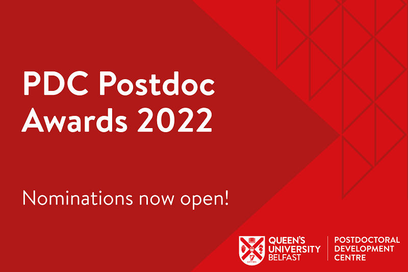 Queen's Staff (@qubstaff) on Twitter photo Nominations for the Postdoc Awards 2022 <a href="/QUBPostdoc/">Postdoctoral Development Centre at Queen's</a> close on Friday 8 July.
These awards aim to recognise the exceptional contributions of postdocs to <a href="/QUBelfast/">Queen's University Belfast 🎓</a>, so...
👉 Make your nomination now: qub.ac.uk/sites/pdc/Reco… Nominations for the Postdoc Awards 2022 <a href="/QUBPostdoc/">Postdoctoral Development Centre at Queen's</a> close on Friday 8 July.
These awards aim to recognise the exceptional contributions of postdocs to <a href="/QUBelfast/">Queen's University Belfast 🎓</a>, so...
👉 Make your nomination now: qub.ac.uk/sites/pdc/Reco…