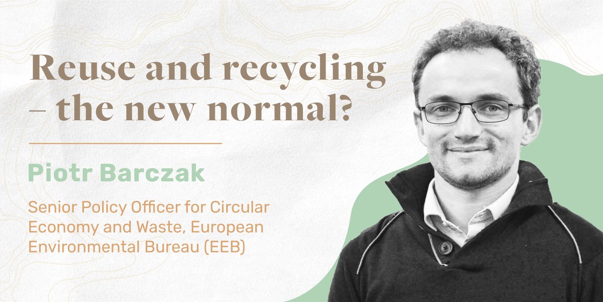 When it comes to #recycling and reuse, <a href="/PBarczak/">Piotr Barczak 💚🌱🌍♻️</a>   concluded that both systems are complementary—recycling is already high but insufficient to address the climate crisis, reuse should be encouraged when possible.

#DeliverOn #Sustainability
