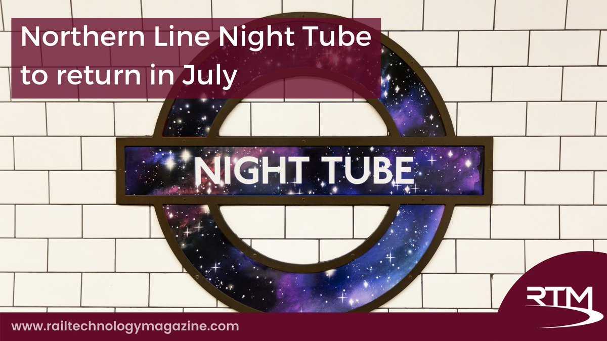 thertmnews's tweet image. “Night Tube provides a safe and quick travel option for all Londoners and visitors looking to make the most of all the capital has to offer in the evenings"
#safety #quicktravel #London #tubetravel #commutes @TfL 

railtechnologymagazine.com/articles/north…