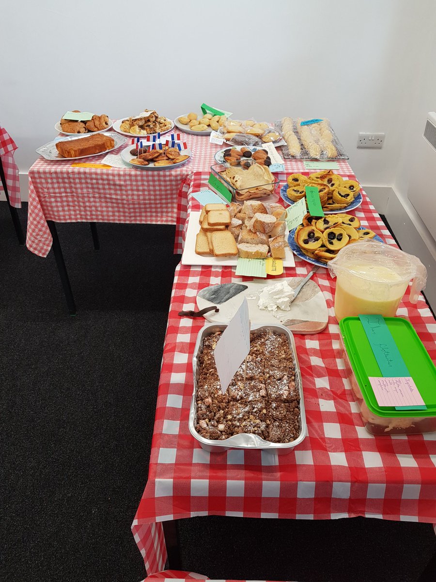 SionSchool's tweet photo. There was huge excitement from the Year 7s today for their Festival de la cuisine française! There was a wonderful party feel to the Chapel building as Mr Buchanan entertained the students on his accordion! #SionCommunity https://t.co/SIMDUd83YF