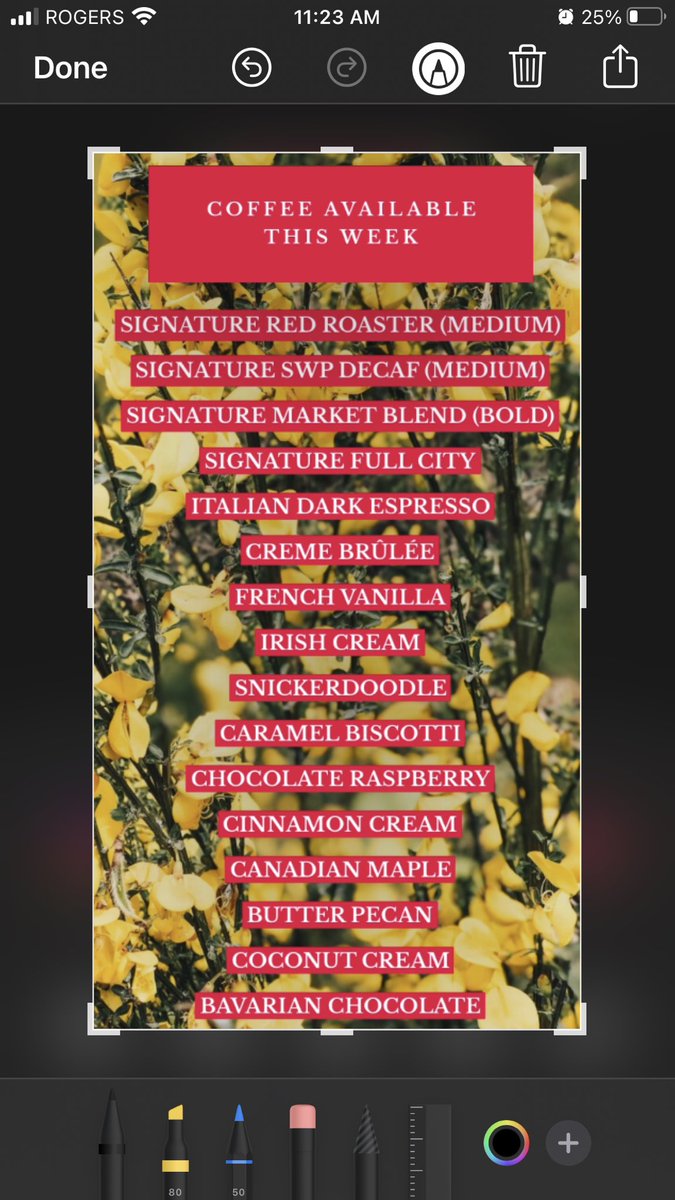 coraliew's tweet image. Here it is.. #TheLittleRedRoaster coffee for the week! Stock up now! Small batch roasted, fair trade, pick up any time or delivery ($6) in #ldnont Message to Order. Special #CanadaDay Blend available too!☕️ #CoffeeTime