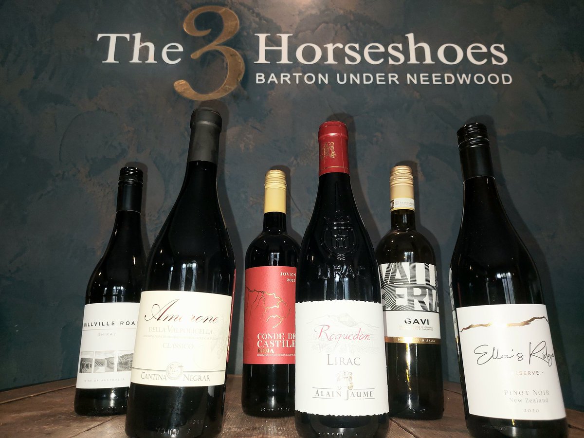 theshoes_barton's tweet photo. Just taken delivery of some wonderful new Red wines, including a great Organic Lirac as well as a full bodied Amorone as part of our revised wine list
#newwines #winemenu https://t.co/rOI8OWScky