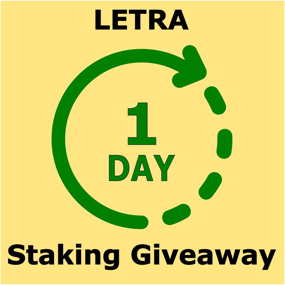 LETRA TOKEN
⬇️⬇️✅
Just Register on the website and Enter your (TRON Address)
⬆️⬆️✅
Staking Giveaway is about to end in 1 day.
airdrop@letratoken.com
#letra #trx     #airdrop #token #btc     #ethereum #dogecoin #airdrops #tokens #cryptocurrencies #crypto #decentraland #shibainu