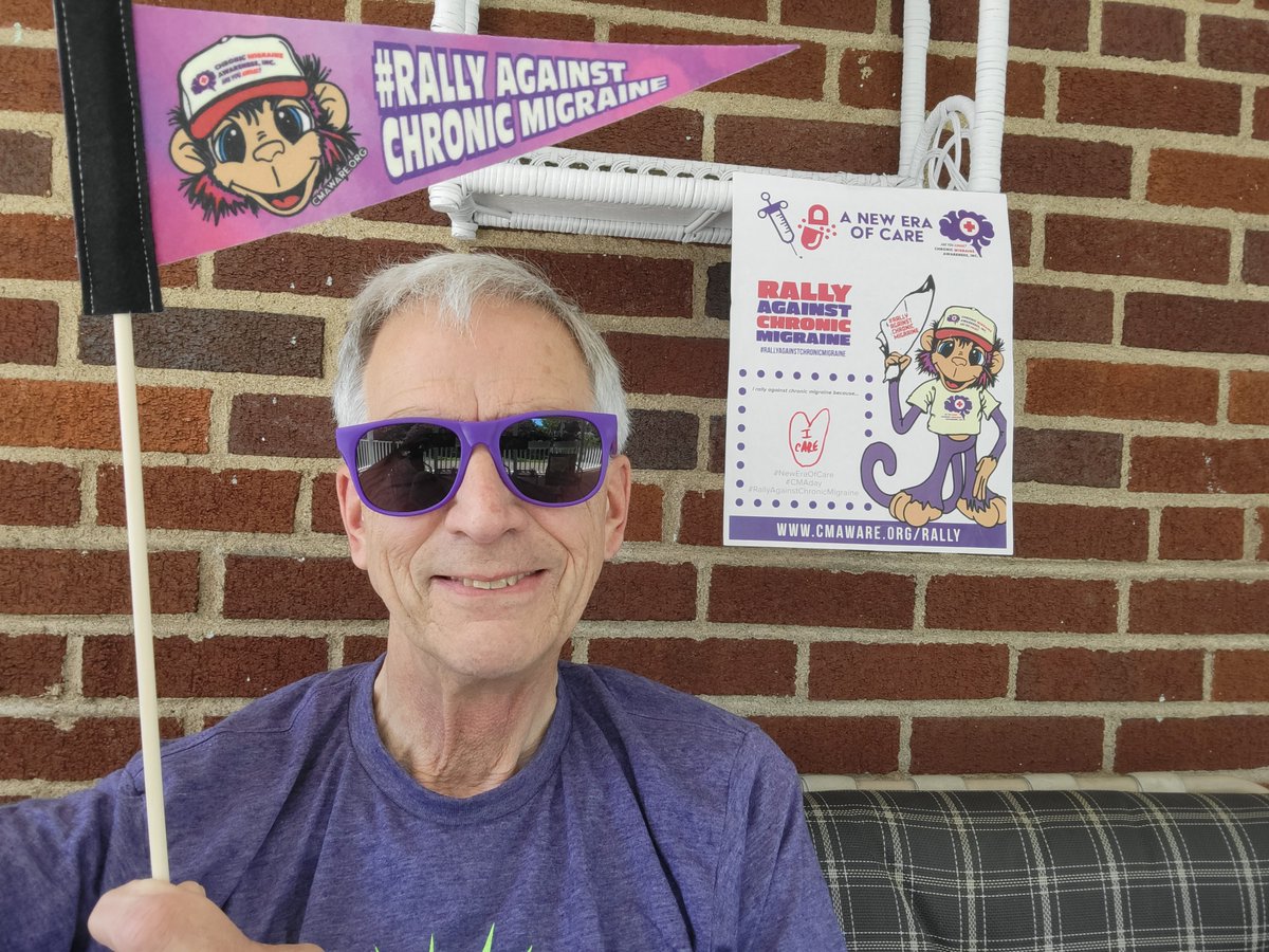 tom_sayen's tweet photo. Chronic Migraine Awareness Day, June 29 #CMAAware #MHAM2022 #RallyAgainstChronicMigraine #CMADay https://t.co/GUmJWK4g6B