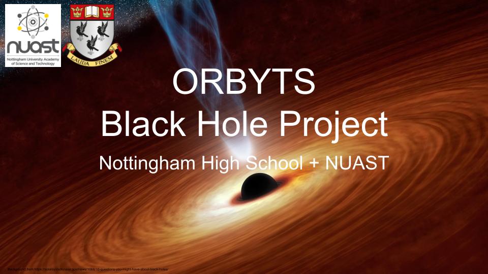 NHS_Physics's tweet photo. Amazing presentation on black holes by some of our students alongside their @NUASTUK counterparts today for the #Orbyts conference!

A great event, well done to all schools involved - thanks @astro__will and @SGW_Xray_Astro https://t.co/tdNVYoXIZV