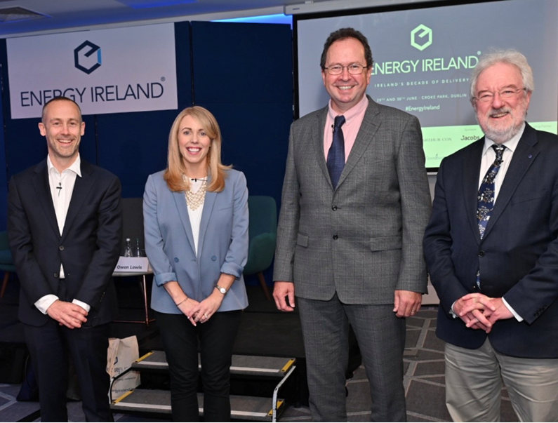 eolasmagazine's tweet photo. Brian Ó Gallachóir, Director, @MaREIcentre, makes three key points:
1. We need to have a reduce energy demand.
2. We need to accelerate the energy transition.
3. "We really need to reopen some closed discussions around natural gas."
#EnergyIreland https://t.co/qnqtUtv8G5