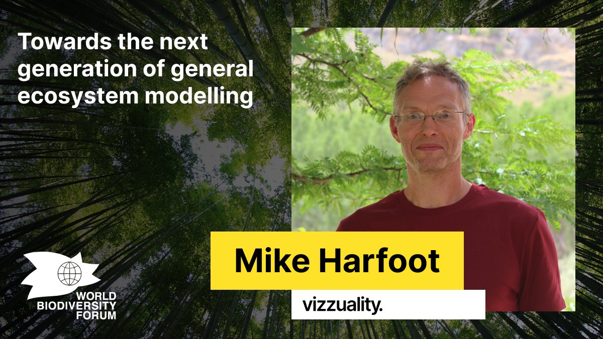 Scientist <a href="/HarfootMike/">Mike Harfoot</a> will represent Vizzuality at the <a href="/WorldBioForum/">World Biodiversity Forum</a> tomorrow to address the biodiversity conservation potential of tools like <a href="/LandGriffon_/">LandGriffon</a> &amp; the Madingley model which he co-developed to simulate ecosystems’ functionality &amp; structure. bit.ly/3OSrsfM