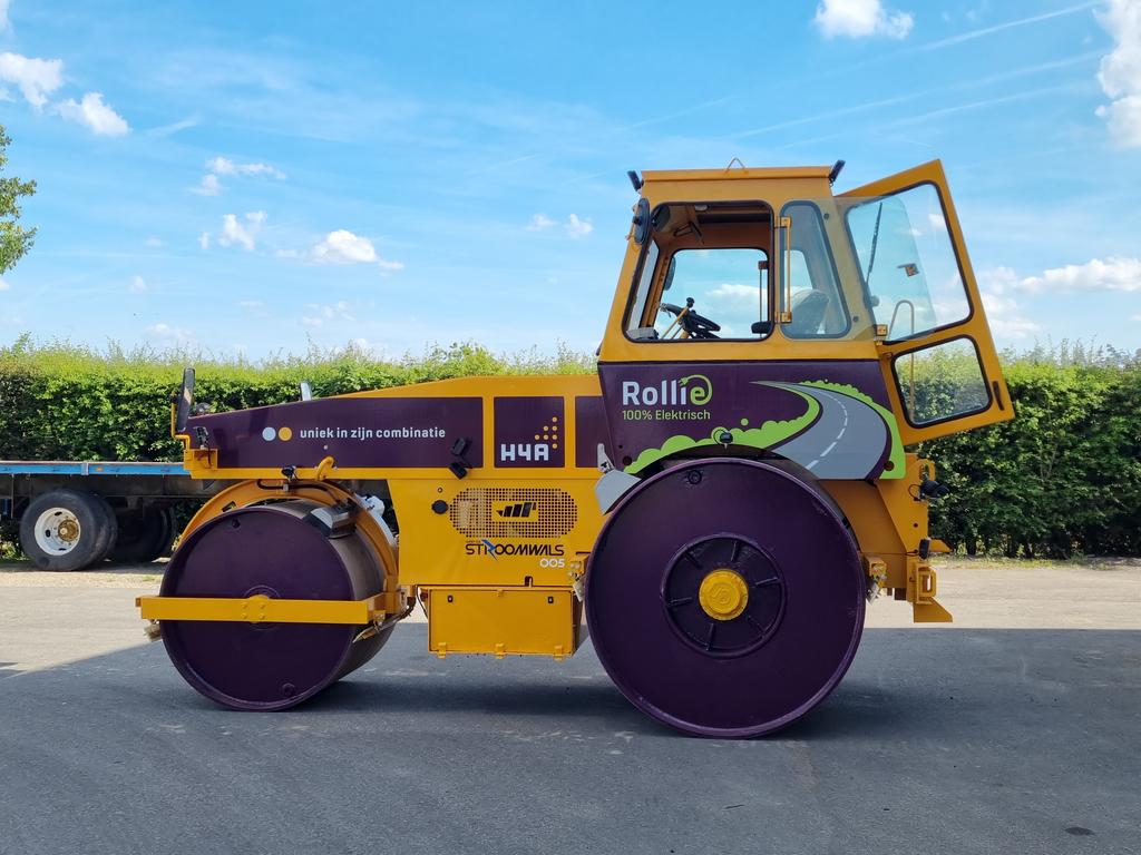 RolliE is in the house! Goed voorbeeld doet goed volgen <a href="/albus_in/">albus in albis</a> #Stroomwals @100procentelektrisch <a href="/H4A_/">H4A</a>