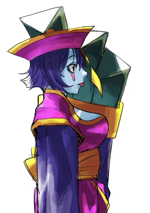#格ゲーキャラ描こうぜ レイレイ描いた 