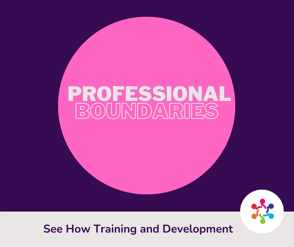#professionalboundaries are so important in keeping staff &amp; service users safe but are often blurred. How confident are you about your teams professional boundaries? 
Our PB training is delivered in an open, safe &amp; non-judgmental way. #training #thirdsector #socialcare #housing