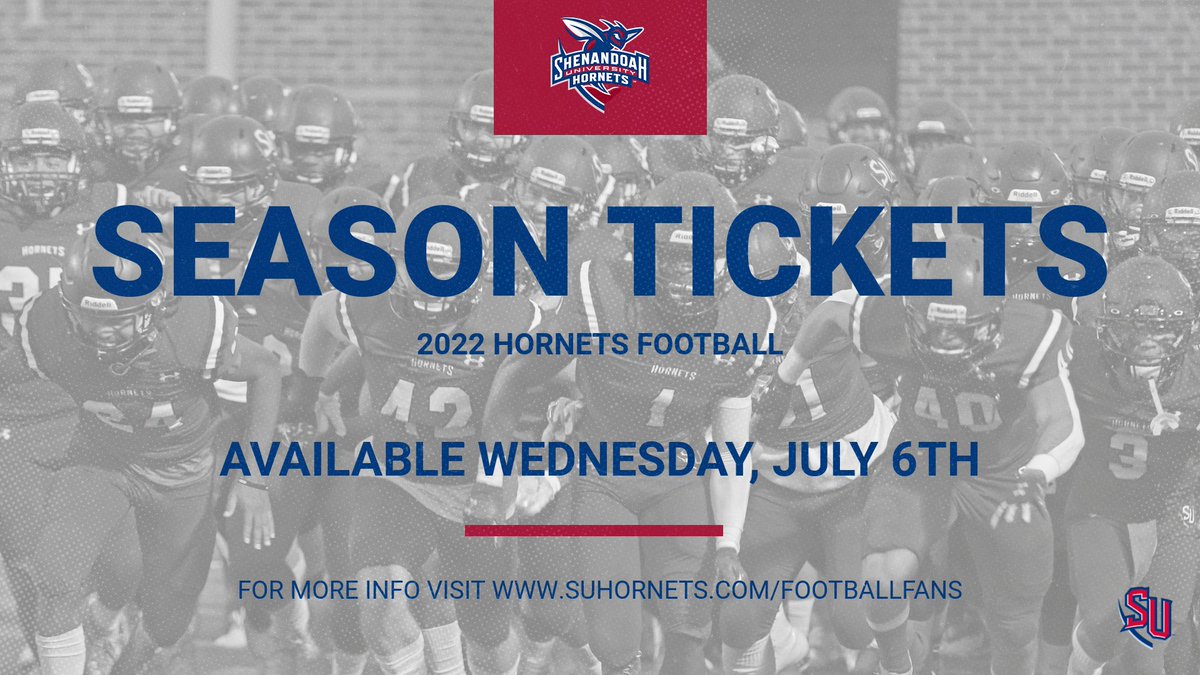 SUHornets's tweet photo. 🎟FOOTBALL SEASON TICKETS:
Season tickets, parking passes, and tailgate passes for the 2022 @SUhornetsFB season will be available in one week, on Wednesday, July 6th at 10am.

Visit https://t.co/jHSMkbEQiC for additional information. #gohornets https://t.co/TwZoPL0GMB