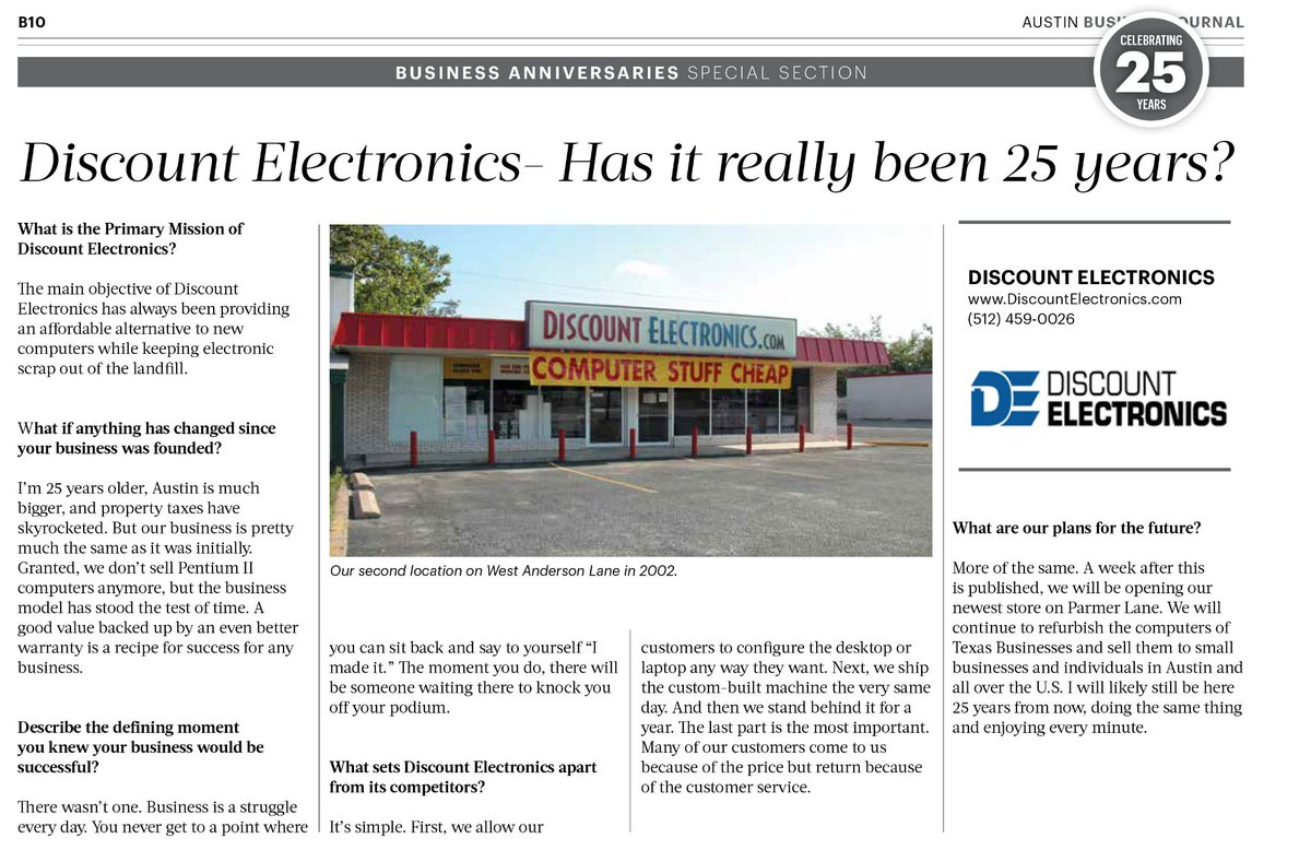 Discount Electronics tweet media