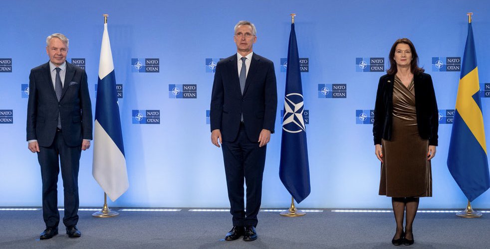 Following #Ankara dropping its veto against #Helsinki and #Stockholm joining #Washington’s military alliance, #Finland and #Sweden have been formally invited to join #NATO. The two countries must now progress through a seven stage process. Once all obligations are met... [1/2] https://t.co/4TOOliXD7L