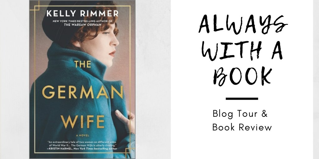 alwayswithabook's tweet photo. #BlogTour & #BookReview: THE GERMAN WIFE by Kelly Rimmer ( @KelRimmerWrites ) @HarlequinBooks @HarperAudio
#TheGermanWife #KellyRimmer #Netgalley #newrelease
https://t.co/iuXTfxWzpH https://t.co/0DUt7j7BwM