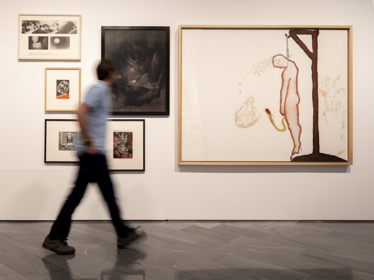 gva_IVAM's tweet photo. 👁 Si vols conéixer de prop l’exposició 'Un contínuum comú indefinidament llis. Projeccions sobre la contemporaneïtat en la #ColecciónIVAM', l’#IVAMAlcoi ofereix visites guiades tots els dissabtes!
⁣
Podràs veure obres d'artistes com #BruceNauman, #JulioGonzález o #MarcelDuchamp https://t.co/LdY2LIlMpD