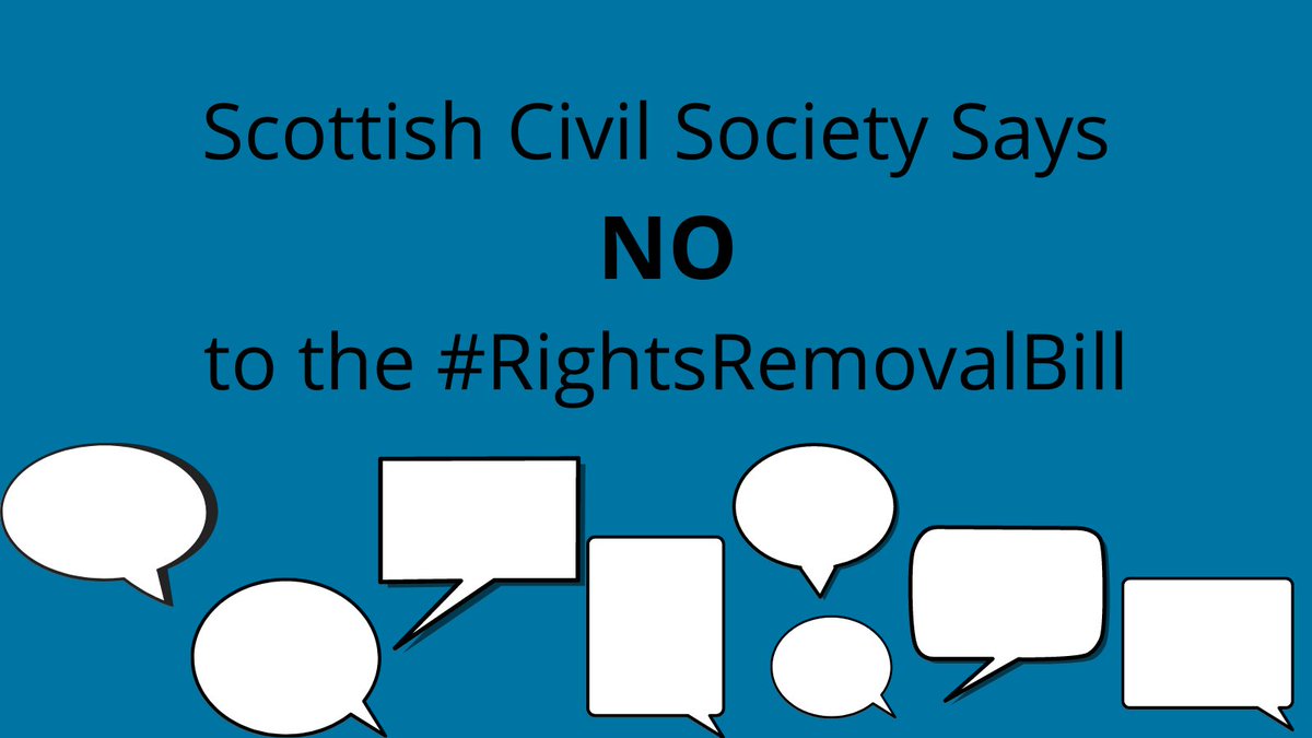 Help us protect the #HumanRightsAct
Sign our joint statement 👉bit.ly/3OvVC8z or send your logo and signature to jrfa@justrightscotland.org.uk

The UK GOV must reconsider this Bill and consider what can be done to better protect #humanrights for all in #Scotland and #UK