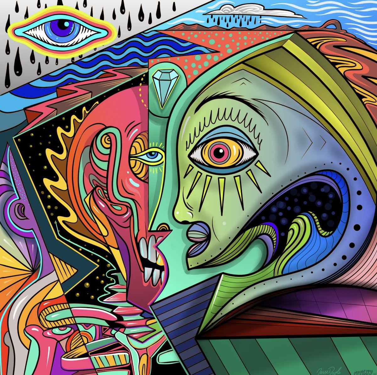 MrMeltyart's tweet photo. ⭐️Fresh NFT Drop⭐️
Stoked to present the first collaboration between @JesseDoyle2385 and myself. 
“Divided Light” 
0.35 ETH 
Available on Opensea 

https://t.co/BDmepQSt49

Whose gonna snag it !!?? https://t.co/9ZJtP9oc88
