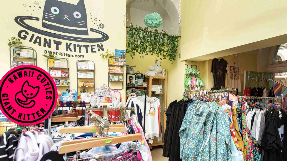 It's probably easier to ask what @giantkittenshop don't stock, rather than what they do! The one stop shop for pop culture gifts and #vintage and new #Japanese products 👌 #LeedsCornExchange #Leeds