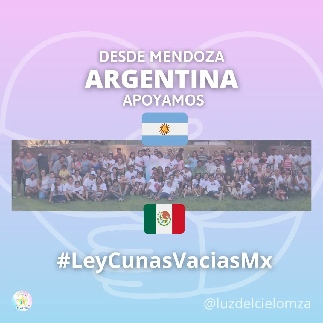 Por una atención digna universal, apoyamos a nuestros amigos de México!

Desde Mendoza Argentina 
#leycunasvaciasmx