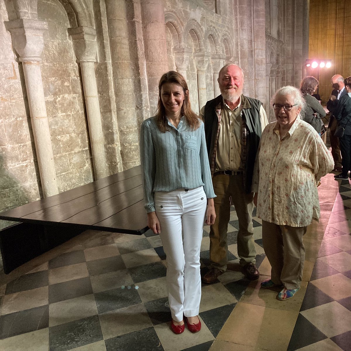Fenland Black Oak (@fenlandblackoak) on Twitter photo Delighted to be able to show <a href="/PryorFrancis/">Francis Pryor</a> Maisie Taylor and @lucyfrazermp ‘The Table for the National’ last week in <a href="/Ely_Cathedral/">Ely Cathedral</a> Delighted to be able to show <a href="/PryorFrancis/">Francis Pryor</a> Maisie Taylor and @lucyfrazermp ‘The Table for the National’ last week in <a href="/Ely_Cathedral/">Ely Cathedral</a>