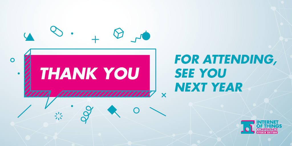 iotconf's tweet photo. It was an amazing conference. Thanks to all attendees for making this great conference a success. We'll see you next year!
#IoT #IoTCon https://t.co/fUA1wYF5E4