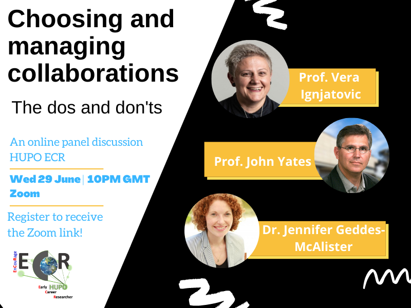 TODAY is the day! Join us at 6PM EDT for an exciting and informative discussion about the dos and don'ts of choosing and managing collaborations, with @IgnitingScience, <a href="/JGMProteomics/">Dr. Jennifer Geddes-McAlister</a>, and @JohnRYatesIII 🔥 Register for FREE today: bit.ly/3HU4Vgo