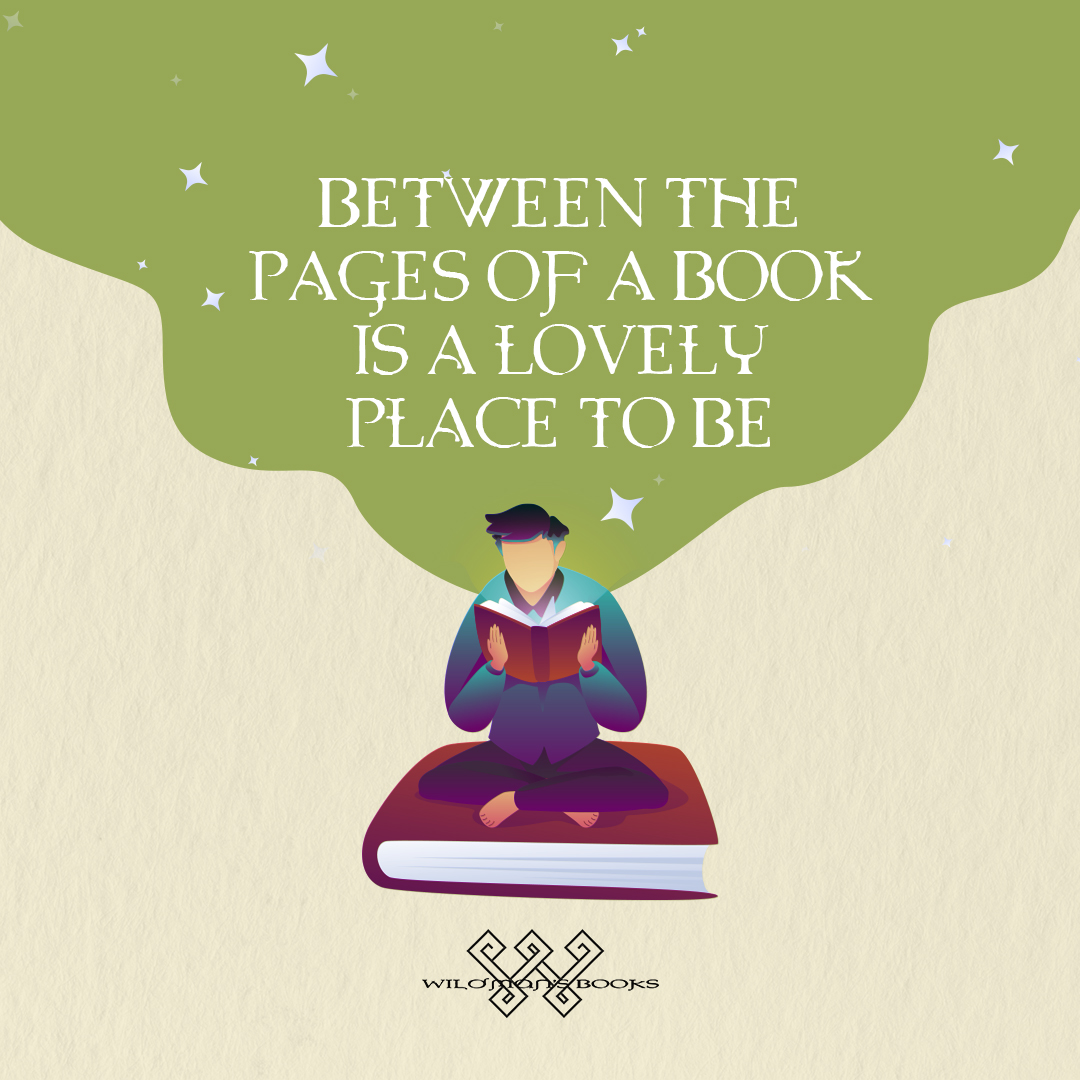 WildmansBooks's tweet photo. It's that feeling you get when you sit down with a book, then you separate yourself from reality and travel to a good place only you know. 📖 https://t.co/Ri8gfaXUEl