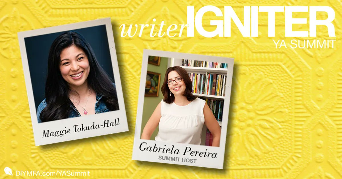 DIYMFA's tweet photo. Hey word nerds! The next episode of the #WriterIgniter YA Summit is now available. Listen to @AuthorGabriela and @emteehall discuss the importance of writing intersectional stories for teens and so much more. Sign up here: https://t.co/btVggb33b6 https://t.co/LEVh3pzV32