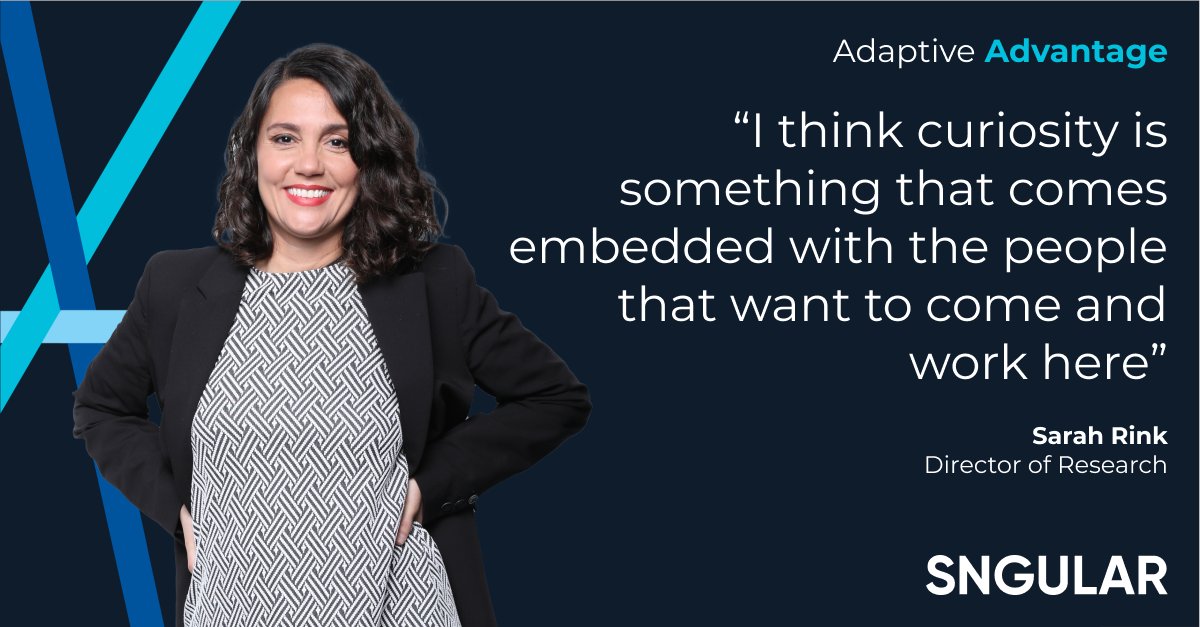 sngular's tweet photo. #AdaptiveAdvantage | Curiosity and the ability to keep learning is what drives people to improve. And when people improve, teams improve and, therefore, results improve.
https://t.co/63QsK2H0EZ https://t.co/XFA0NjSFPO
