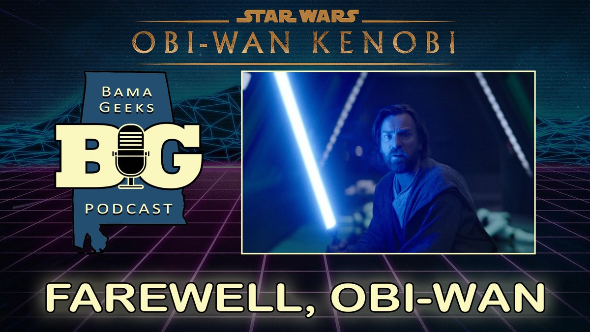 bamageeks's tweet photo. Episode 33 is live! We say goodbye to #ObiWan and #MagicCityCon. We also found a new vintage toy store in the #Birmingham area, and we talk about attending the #AvrilLavigne and #MachineGunKelly concert.

Listen NOW: https://t.co/U5l0YBzD1V

#BamaGeeks #Podcast #Alabama https://t.co/tP7E9L3ll6