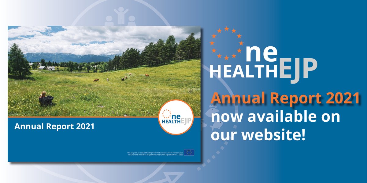 📢#OHEJP Annual Report 2021 is now available! It showcases #OneHealth research on #AMR #ZoonoticDiseases &amp; Emerging Threats from 30 research projects &amp; 17 PhD projects. Updates on education/training  &amp; #sciencetopolicy activities. Read the report 👇 ​
ow.ly/JHw550JmRw5