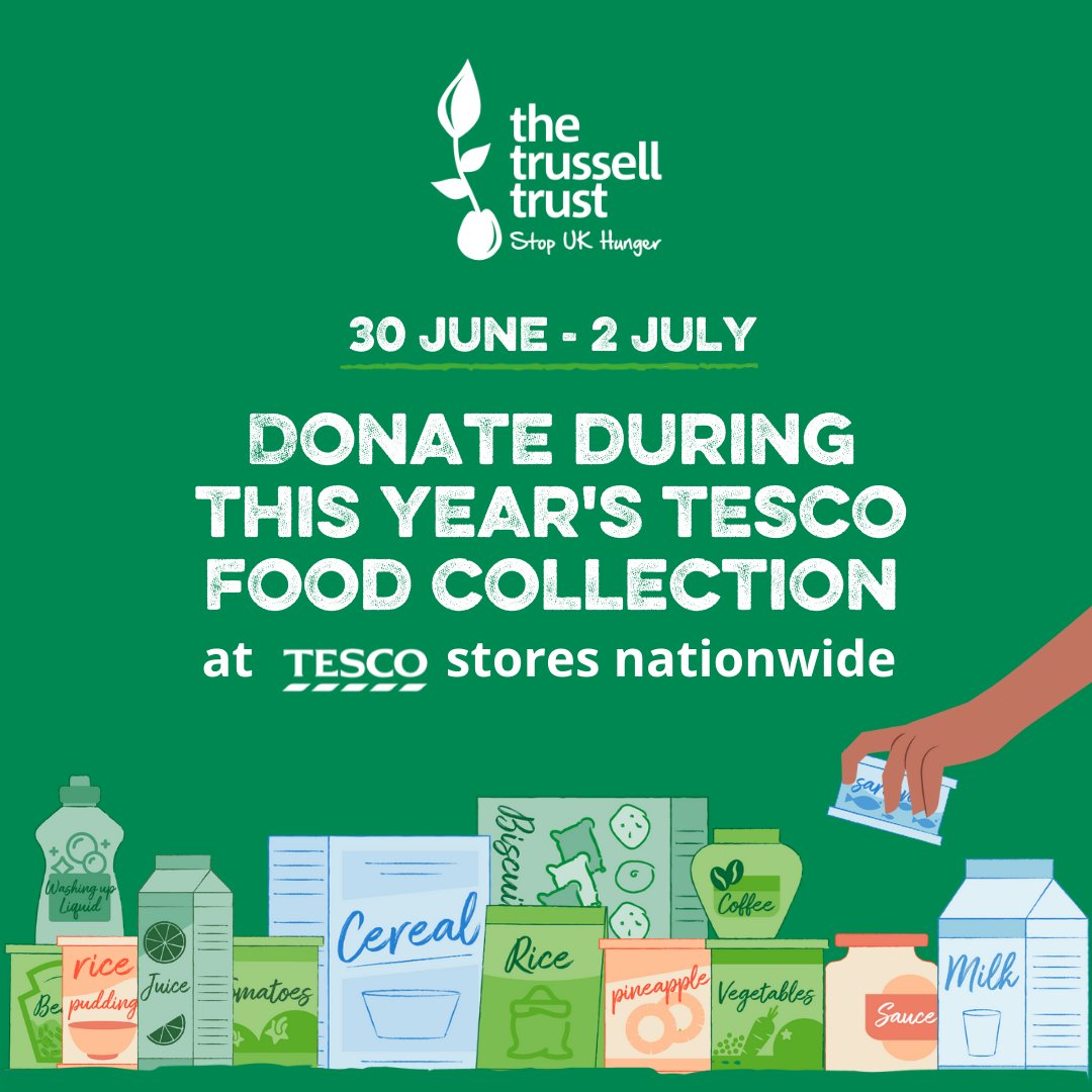 BromleyFoodbank's tweet photo. From 30 June until 2 July, you will be able to donate to us in local @Tesco stores!

Every donation will help us support families and individuals who are facing hardship in #bromley. Find out more at https://t.co/KrePqgA5hN  #EveryCanHelps https://t.co/2ePL3pFNbO